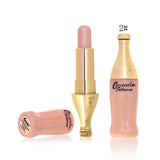 Fashion Cute Bottle Shape Gold Metallic Shimmer Highlighter