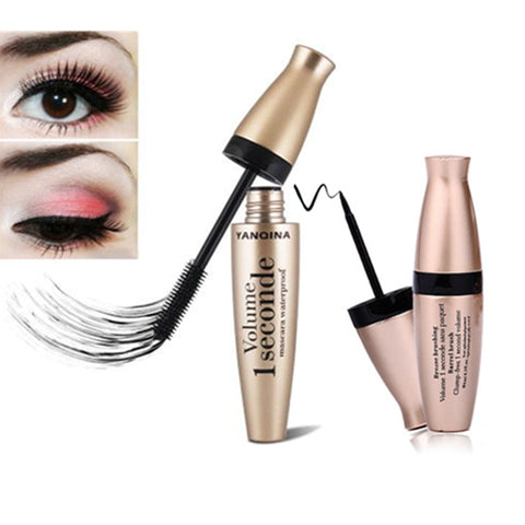 2pcs/set Mascara + Eyeliner Makeup