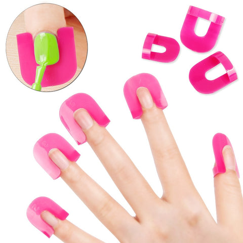 26PCS Set French Nail Manicure Stickers Tips Nail Tools