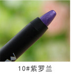Professional 12 Colors Set Women Shimmer Waterproof Eyeshadow Pencil