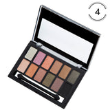 New 12 Color Shimmer Nature Glow Eyeshadow Palette