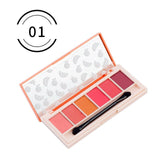 New Eyeshadow Palette 6 Color Shimmer Glitter Makeup